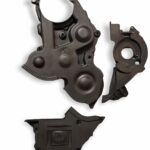 قاب زیری تسمه تایم (بدون زائده كناری) TU5 پژو 206 تیپ 5 و 6، وی 8 و 9، 207 دنده ای و اتوماتیک